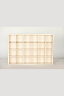 Tiecubbie 24 in Ash Laminate Finish